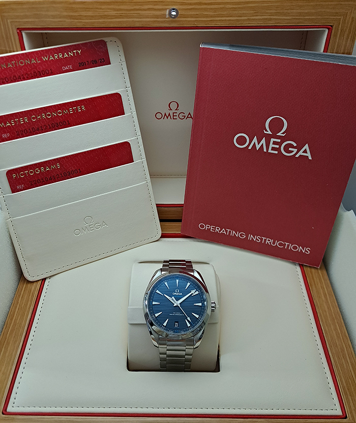 Omega Seamaster Aqua Terra 150M Co-Axial Master Wristwatch Ref. 220.10.41.21.03.001
